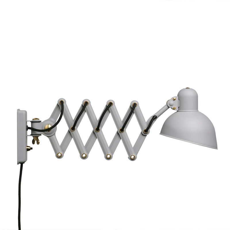 Fritz Hansen - KAISER idell 6718 Scherenleuchte Wandleuchte | easy grey