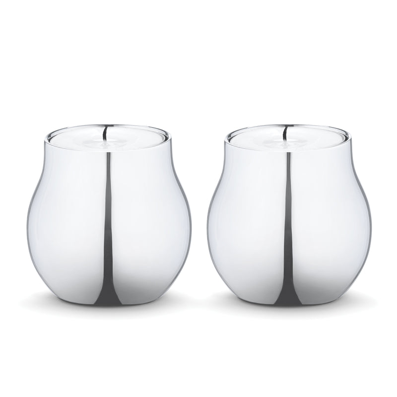 Georg Jensen - Cafu Teelichthalter Edelstahl | 