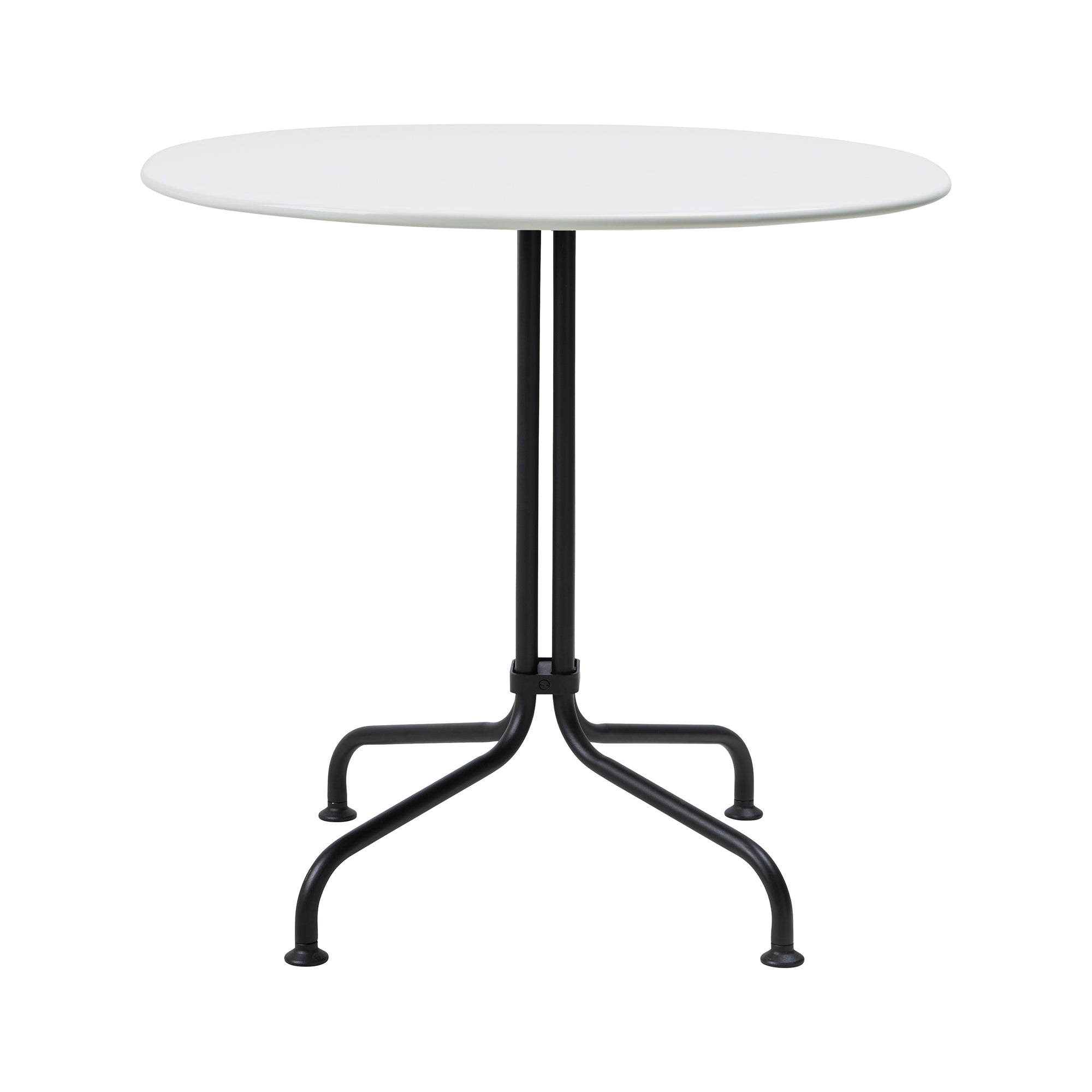 Gubi - Carmel Bistroesstisch | schwarz/clam white