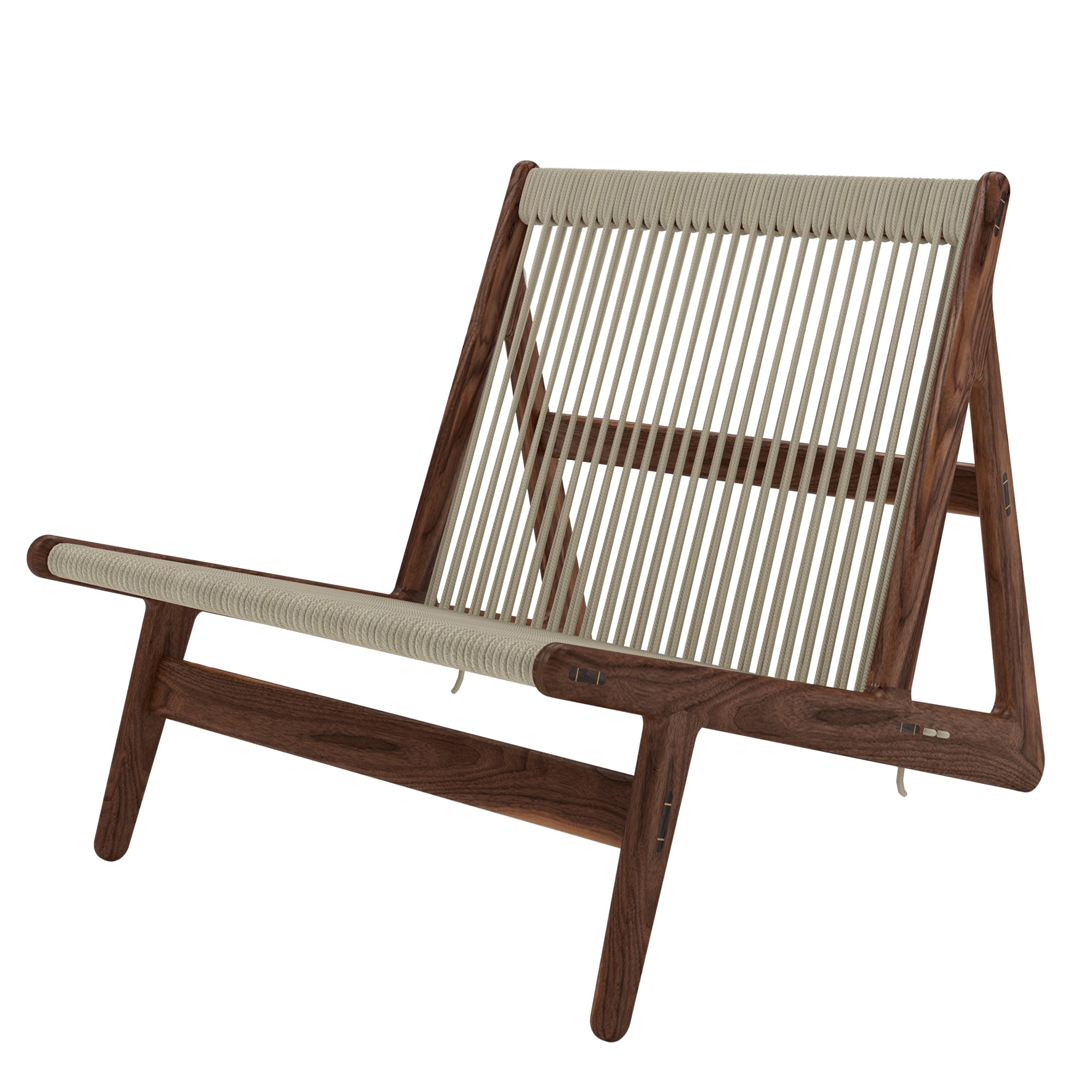 Gubi - MR01 Lounge Stuhl | Walnuss