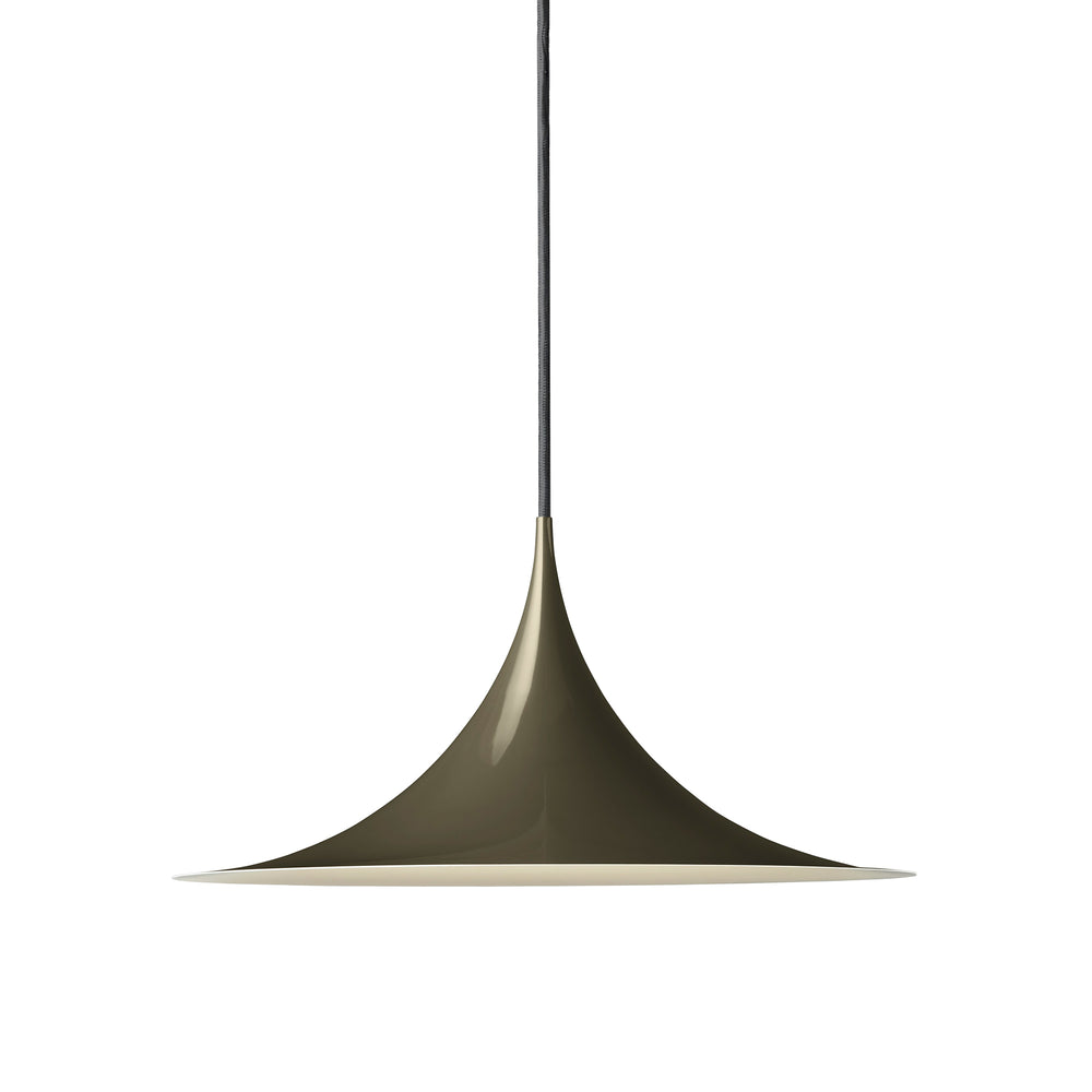 Gubi - Semi Pendelleuchte Ø 30 cm | dark cocoa