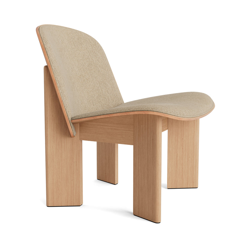HAY - Chisel Lounge Chair | Turf sand / Eiche/sand
