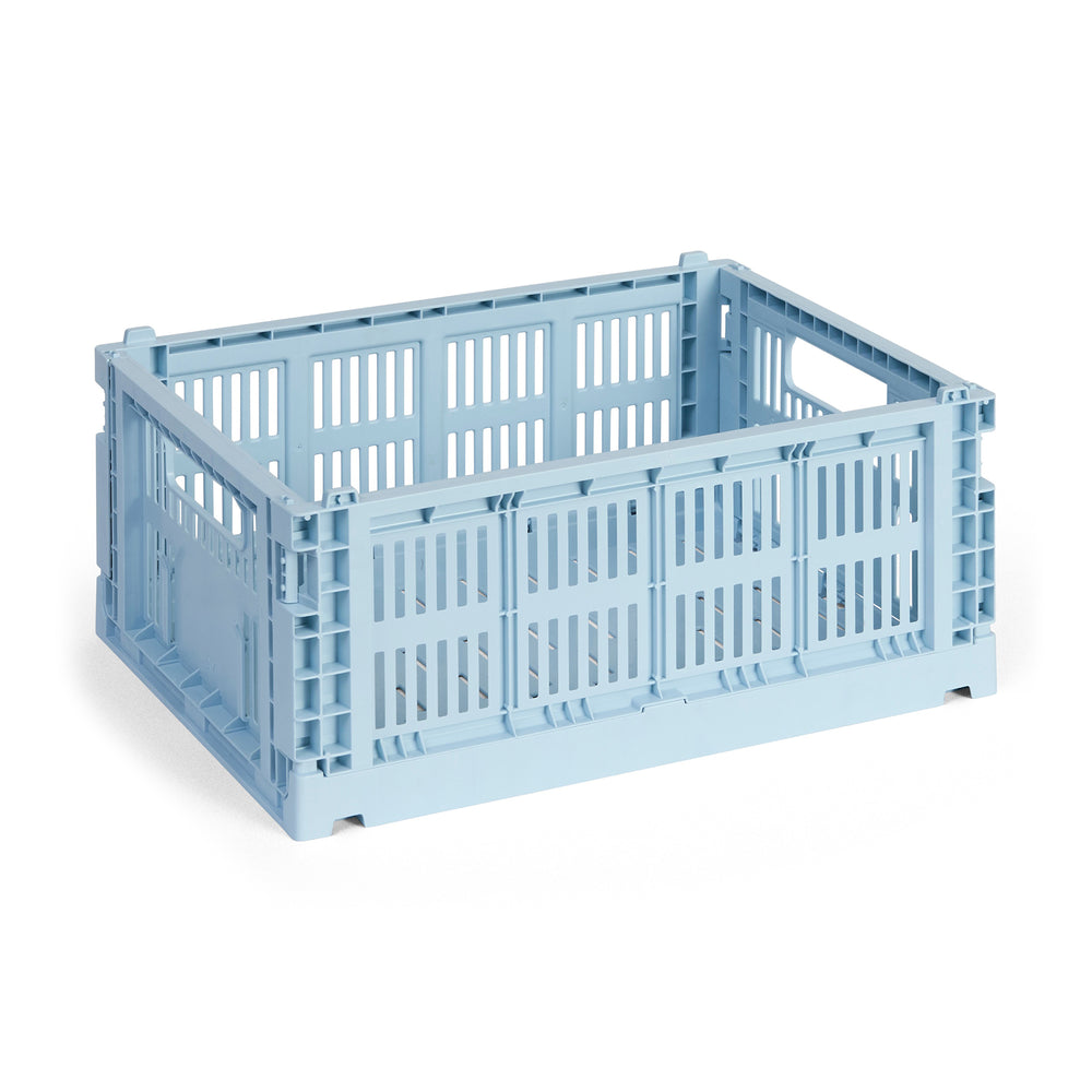 HAY - Colour Crate Korb M | soft blau