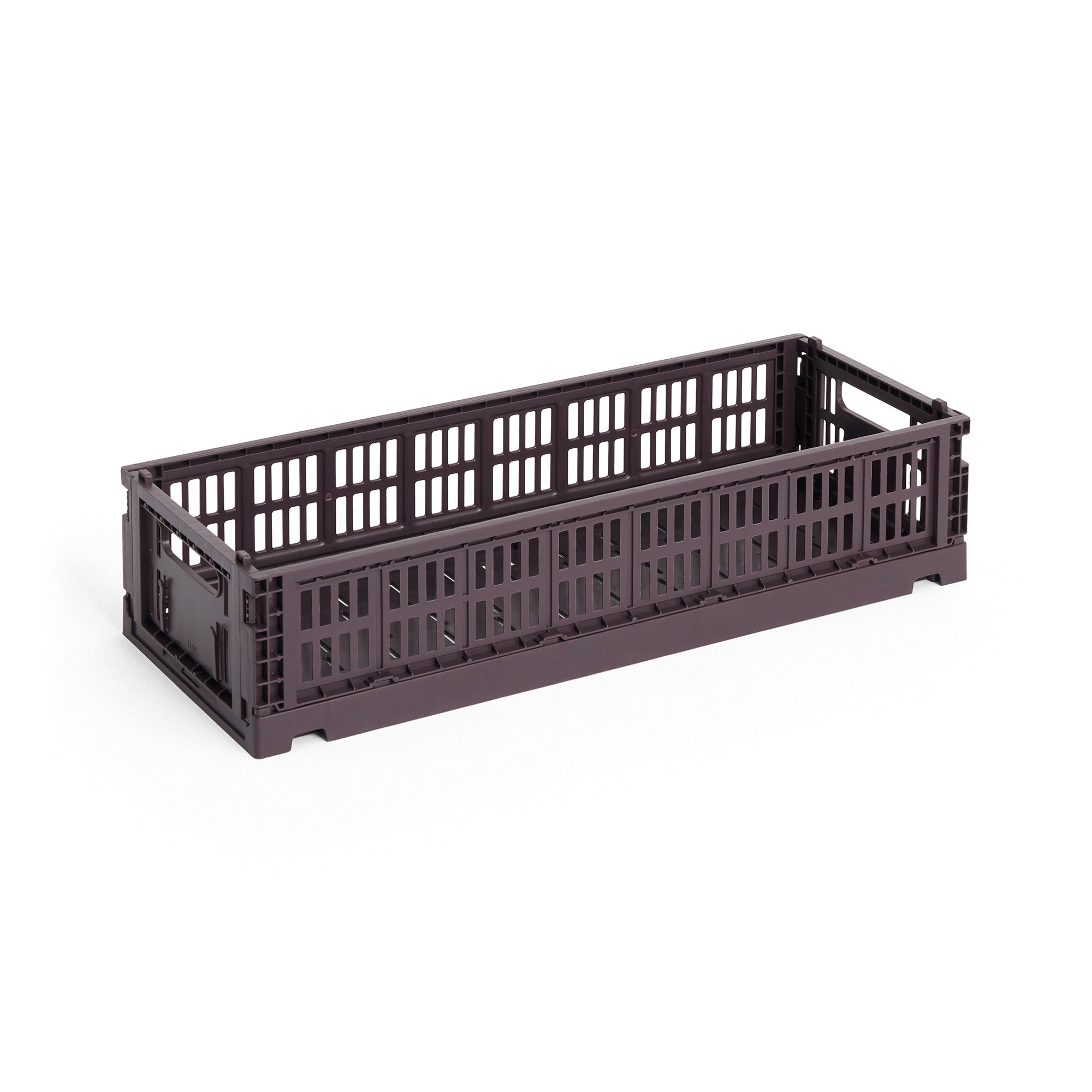 HAY - Colour Crate Korb Mini Oblong | bordeaux