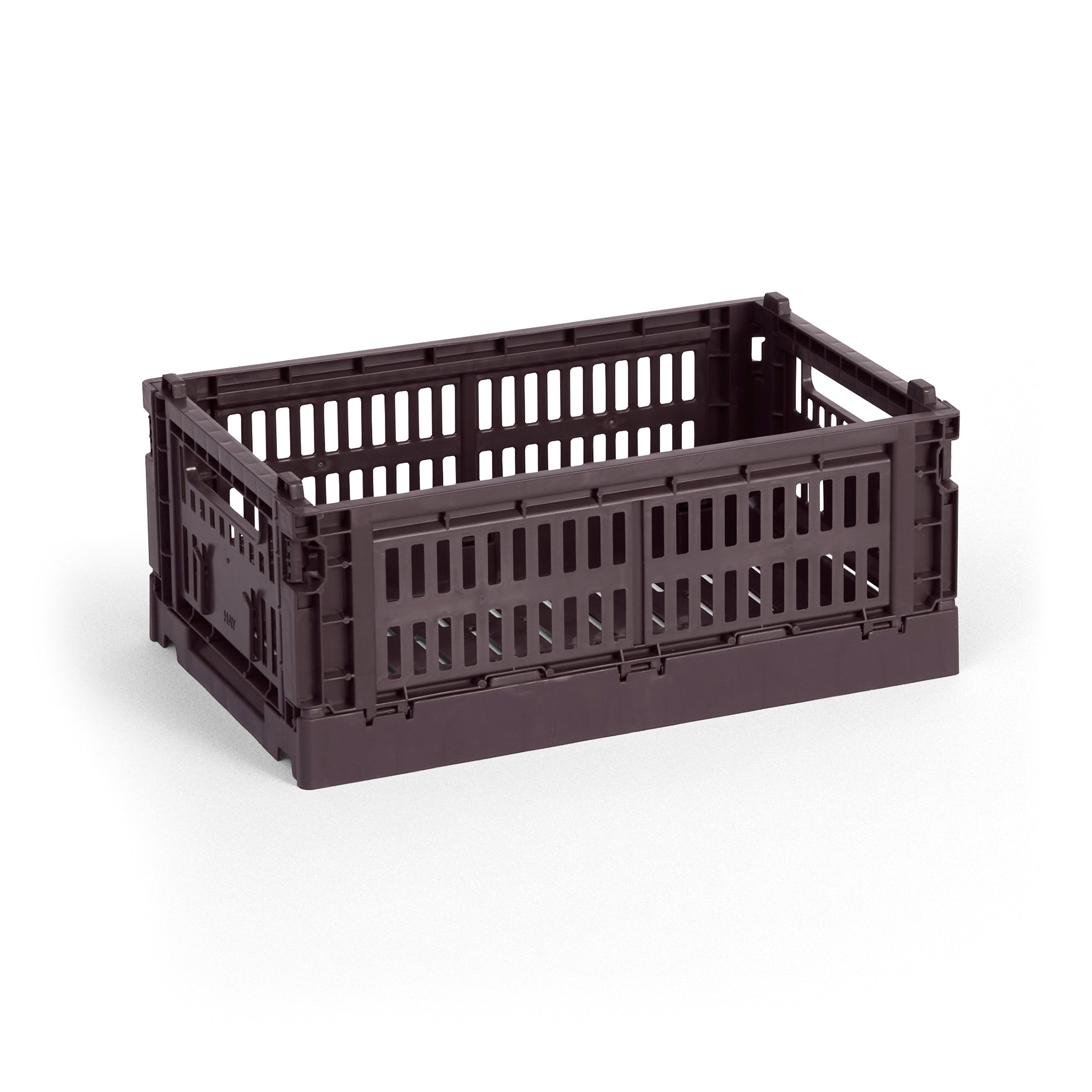 HAY - Colour Crate Korb S recycled | bordeaux