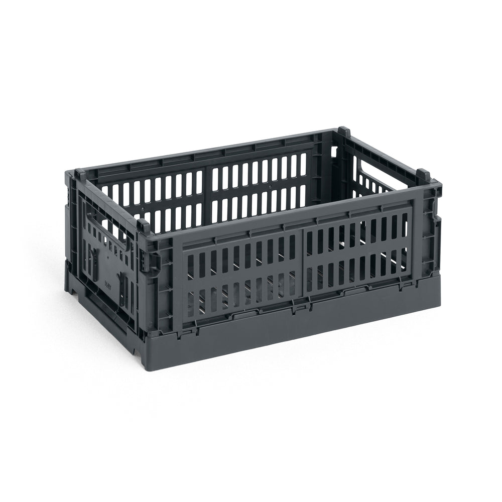 HAY - Colour Crate Korb S recycled | charcoal