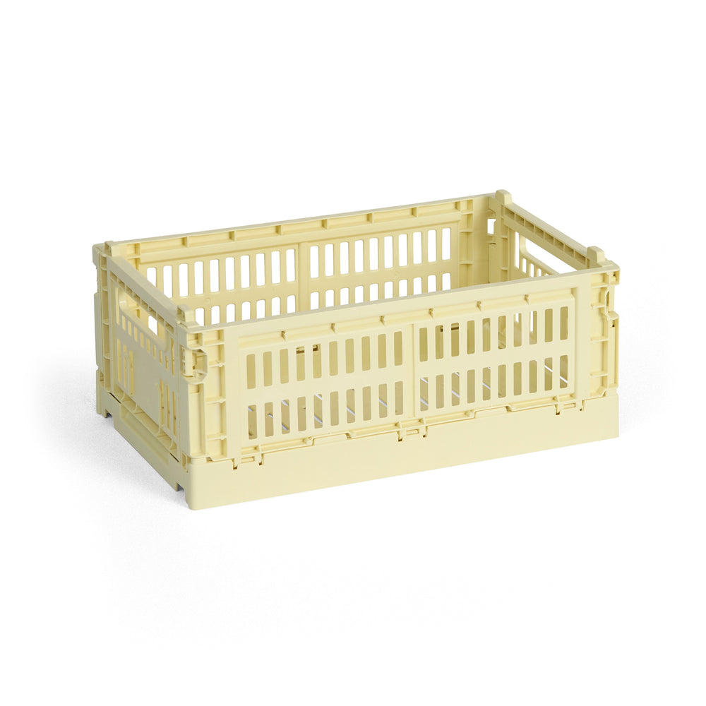 HAY - Colour Crate Korb S recycled | hellgelb