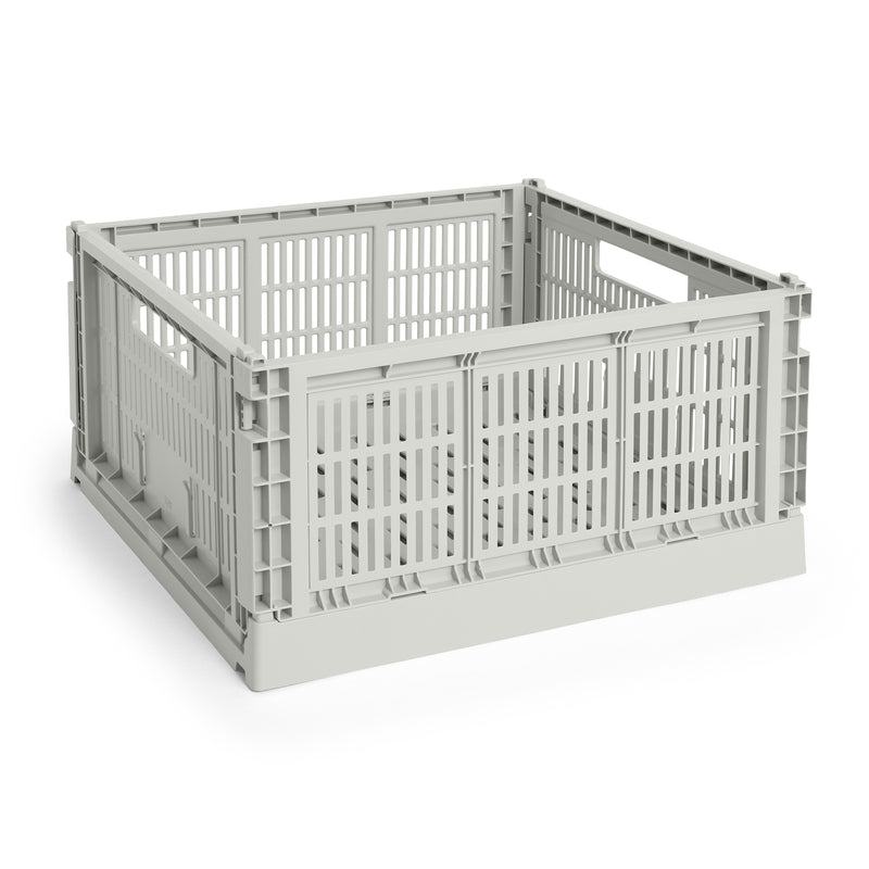 HAY - Colour Crate Korb Square | L / grey