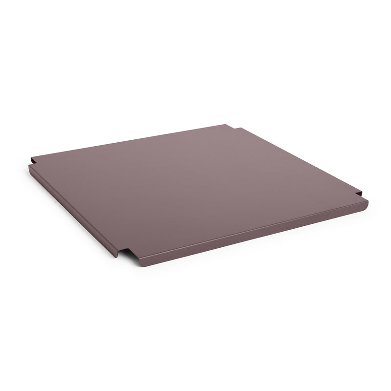HAY - Deckel für Colour Crate Square Korb | Metall / L / bordeaux