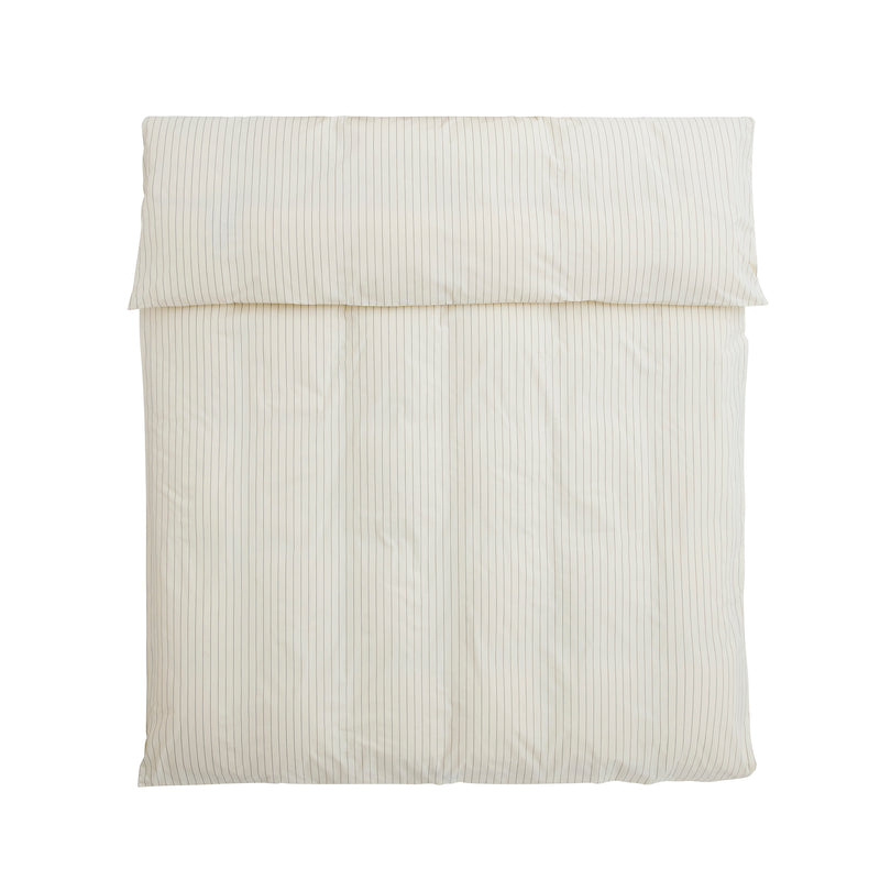 HAY - Fineline Bettdeckenbezug | 200 x 140 cm / ivory, 140 x 200 cm / elfenbein, 155 x 220 cm / elfenbein, 200 x 200 cm / elfenbein, 201 x 210 cm / elfenbein