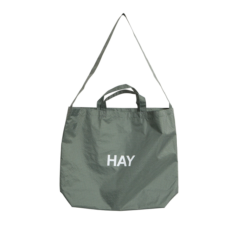 HAY - Grid Crossover Bag | dunkelgrün