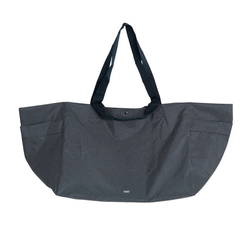HAY - Grid Weekend Bag | dunkelblau