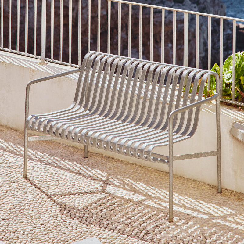 HAY - Palissade Tisch + 2x Dining Bench