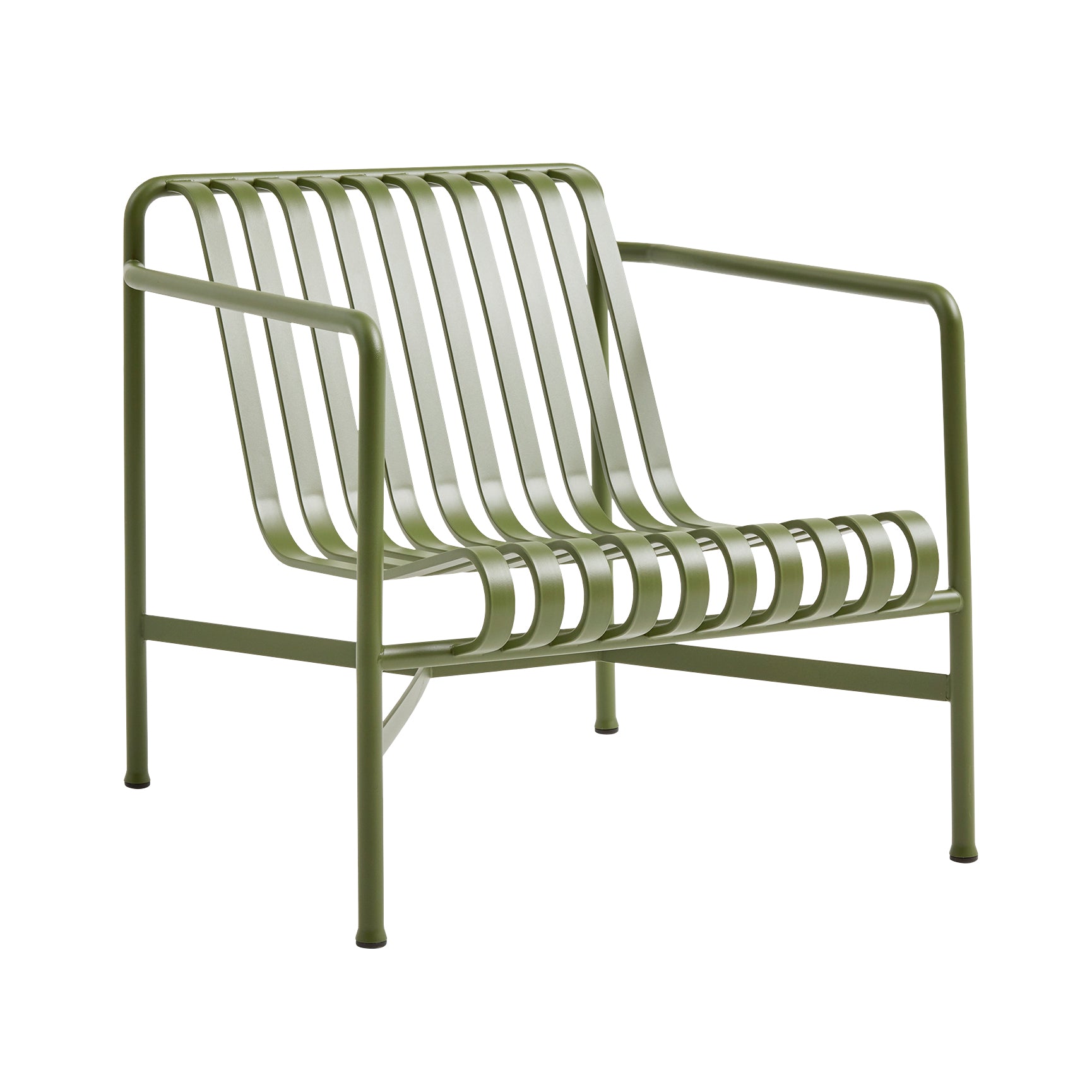 HAY - Palissade Lounge Chair Low | olive