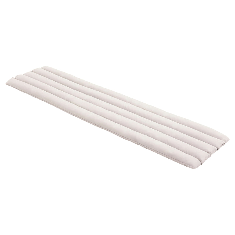 HAY - Palissade Soft Quilted Cushion für Chaise Longue | cremeweiiß