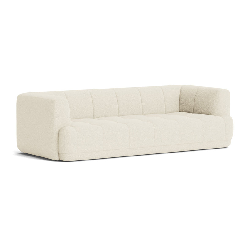 HAY - Quilton 3-Sitzer Sofa | Flamiber cream