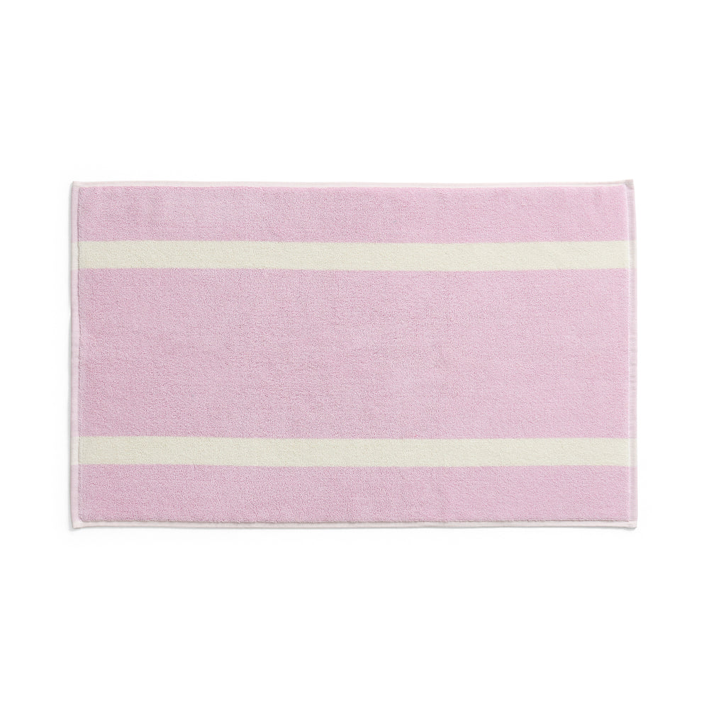 HAY - Stripe Badematte | cool pink