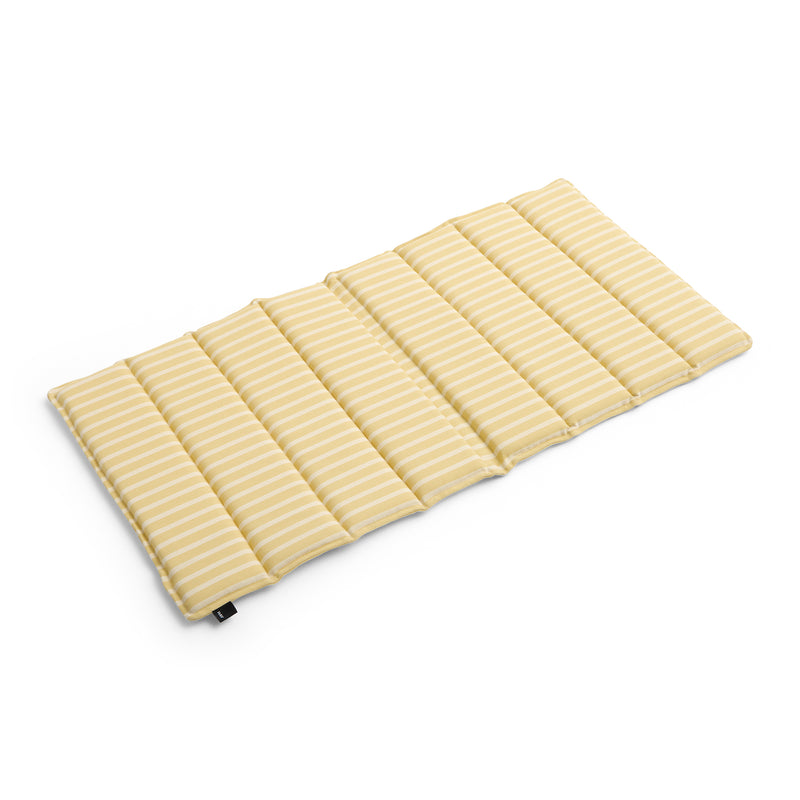 HAY - Terrazza Faltbares Sitzkissen | yellow bold stripe