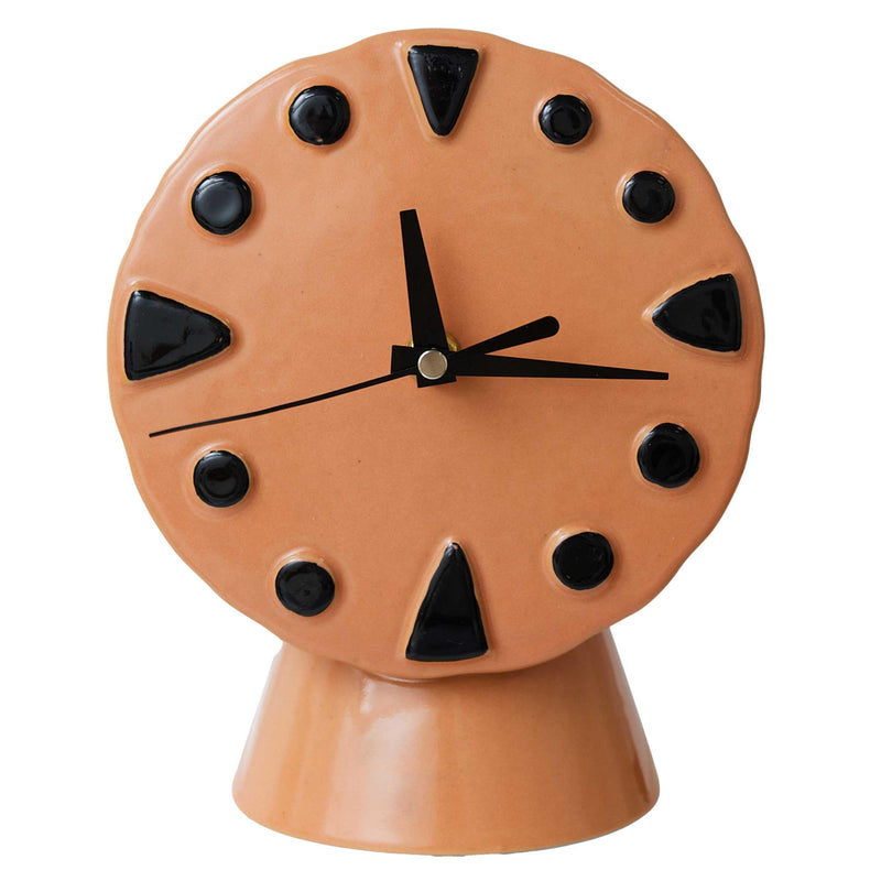 HKliving - Retro Keramik Tischuhr | peach