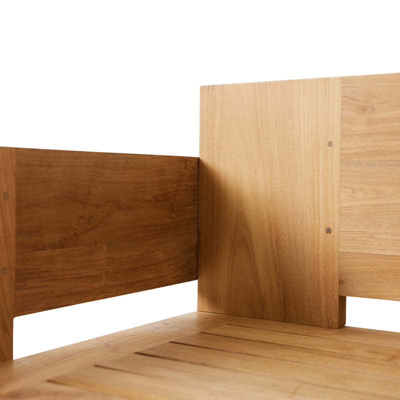 HKliving - Outdoor Teak Lounge-Sofa