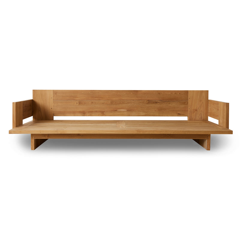 HKliving - Outdoor Teak Lounge-Sofa