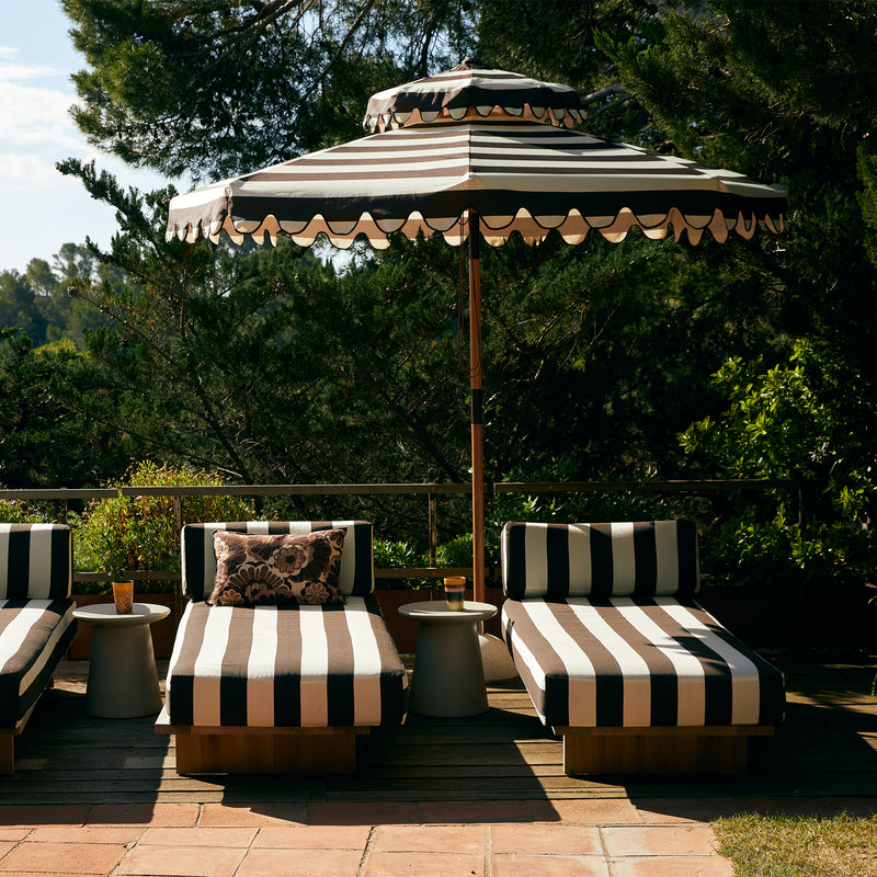 HKliving - Teak Outdoor Daybed