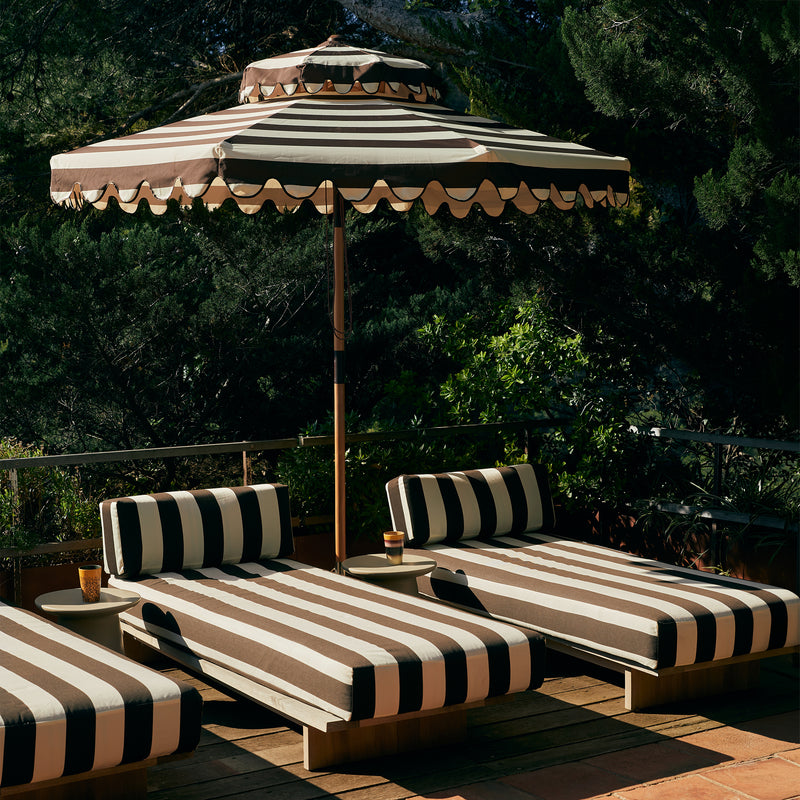 HKliving - Teak Outdoor Daybed