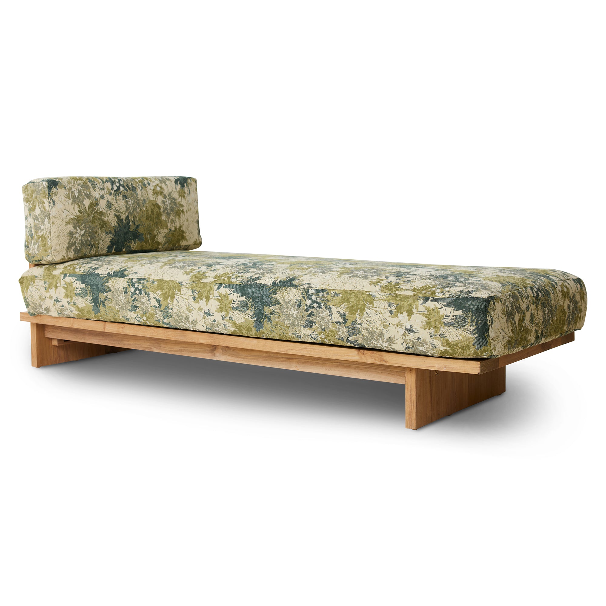 HKliving - Teak Outdoor Daybed | botanical