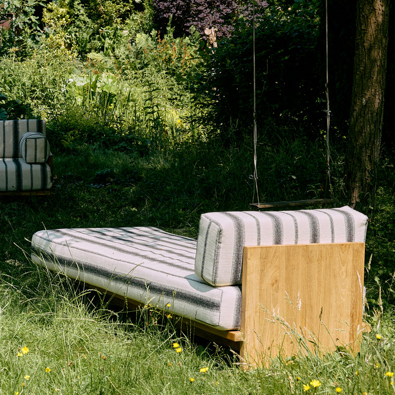 HKliving - Teak Outdoor Daybed