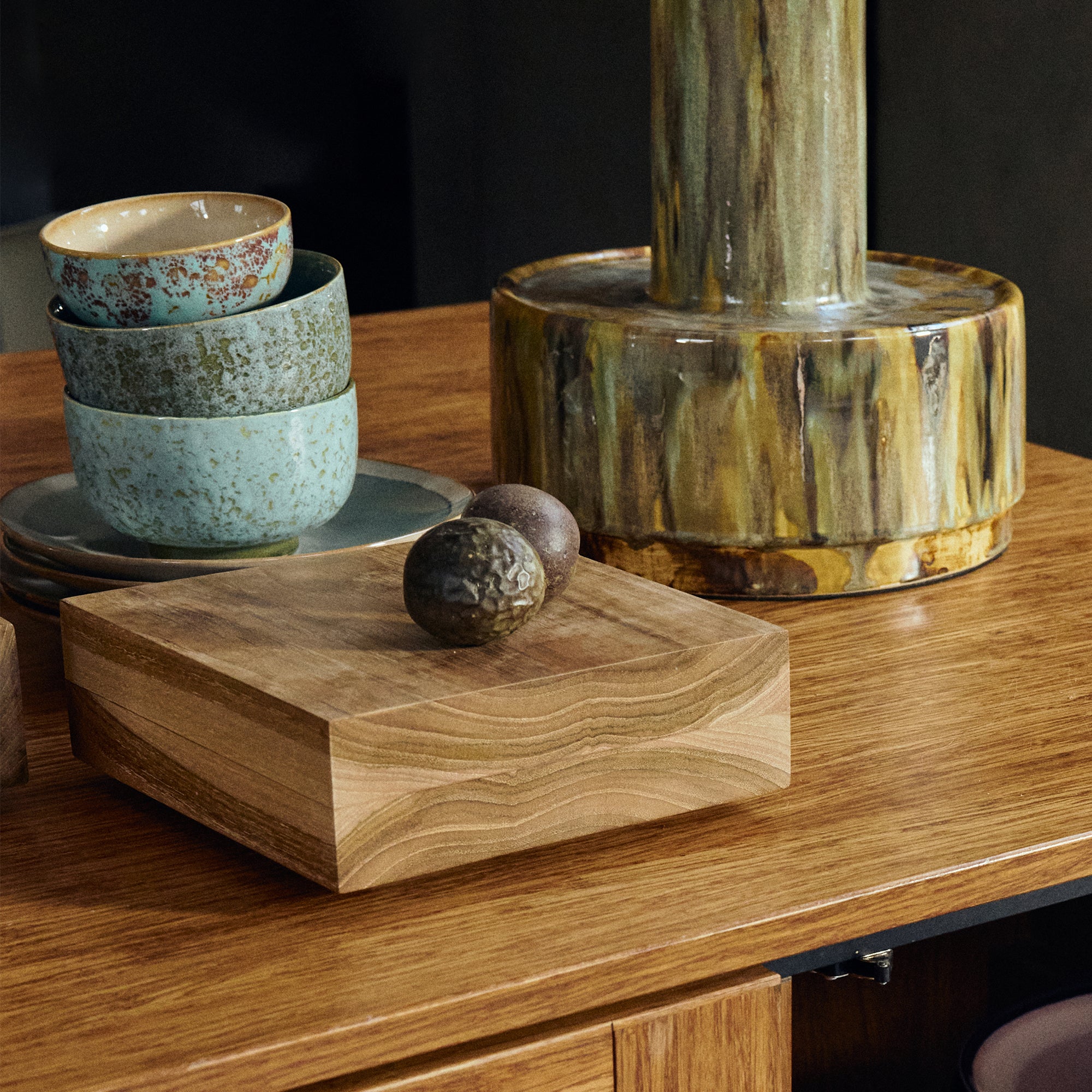 HKliving - Teak cube | small