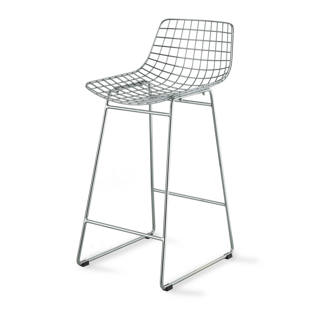 HKliving - Wire Barstuhl | chrome