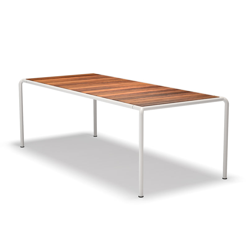 HOUE - AVANTI Outdoor Esstisch | 222 x 98 cm / Esche/muted white