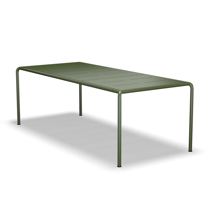 HOUE - AVANTI Outdoor Esstisch | 222 x 98 cm / olivgrün
