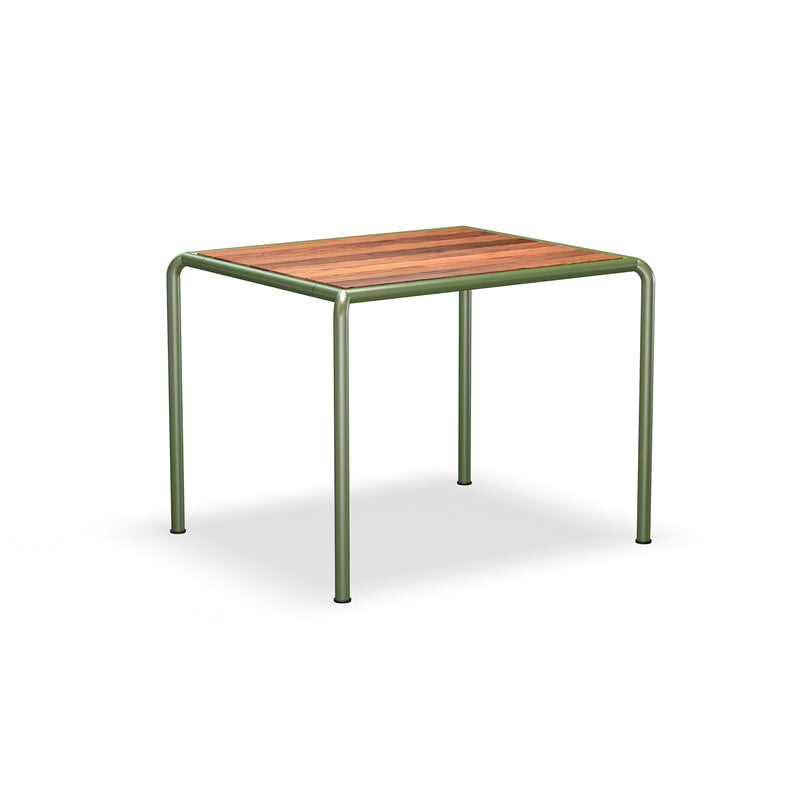 HOUE - AVANTI Outdoor Esstisch | 98 x 83 cm / Esche/olivgrün