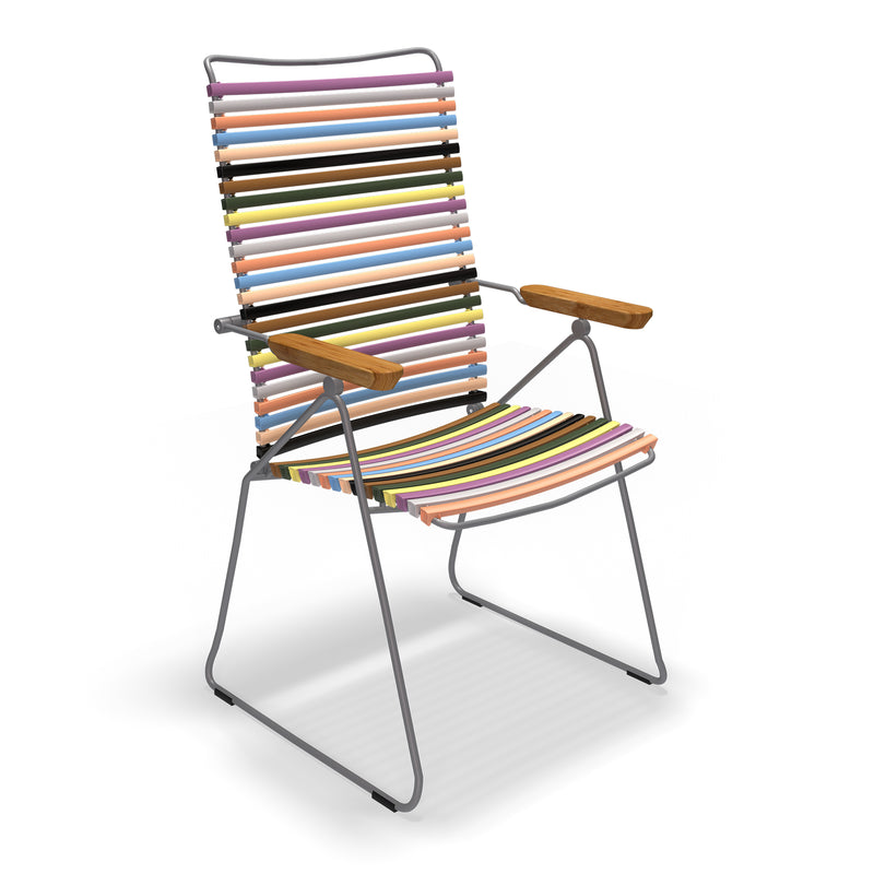 HOUE - CLICK Position Outdoor Armlehnstuhl | multicolor