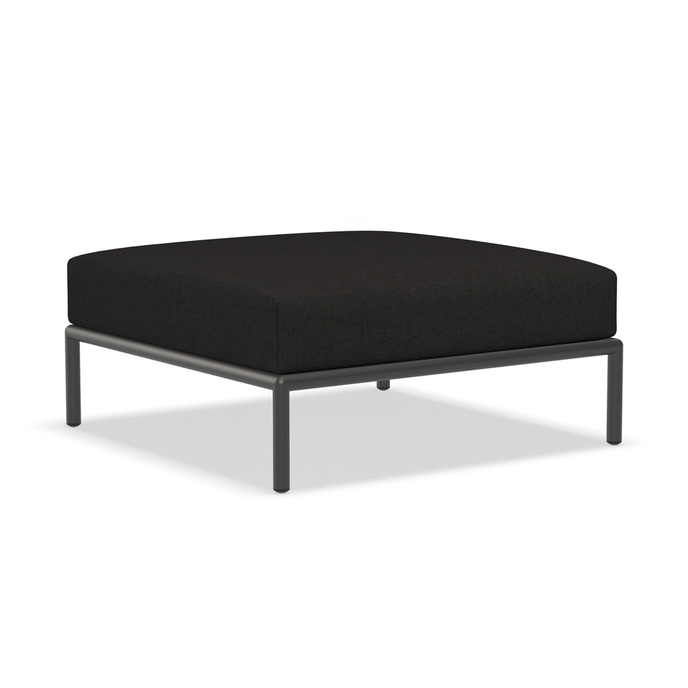 HOUE - Level 2 Ottoman | charcoal / dark grey