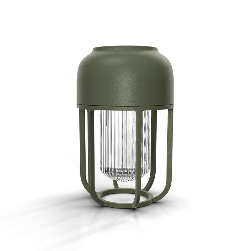 HOUE - Light No1 LED Solar-Akkuleuchte | laurel green