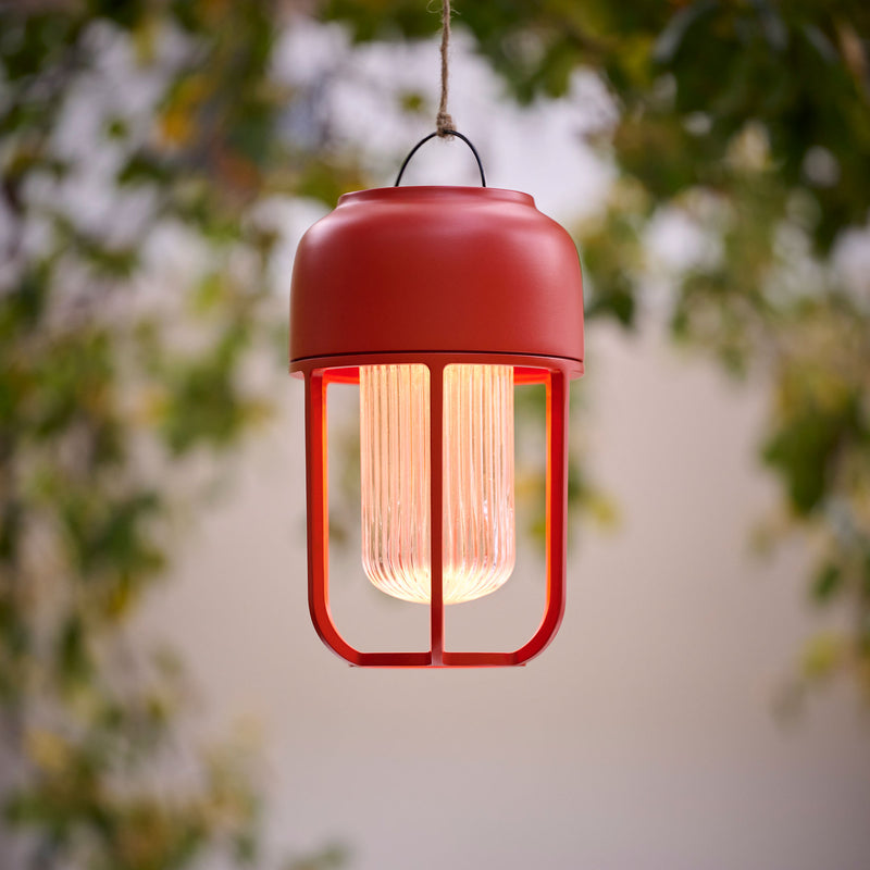 HOUE - Light No1 LED Solar-Akkuleuchte | cayenne