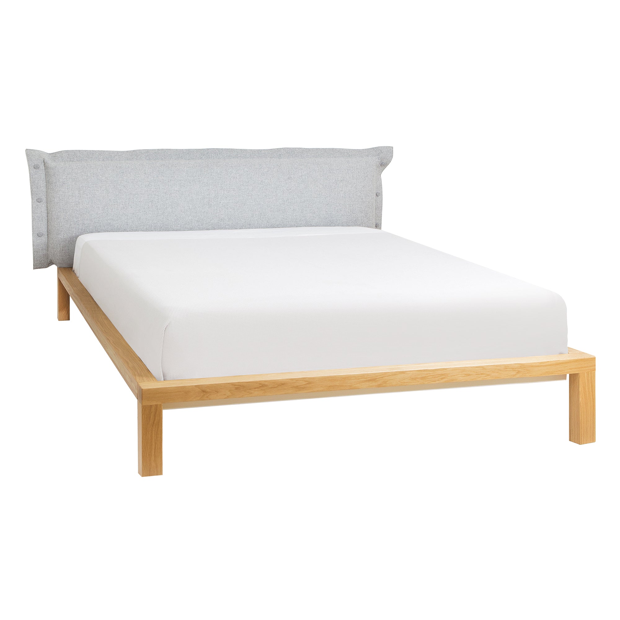 Hans Hansen - Pure Bett mit Polsterkopfteil | 180 cm