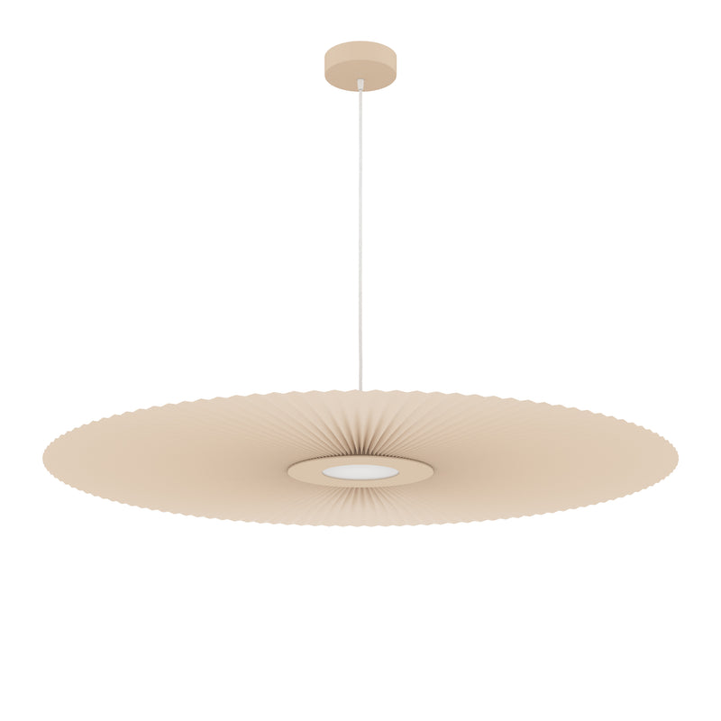 Hartô - Carmen LED-Pendelleuchte | L / Ø 120 cm / golden sand