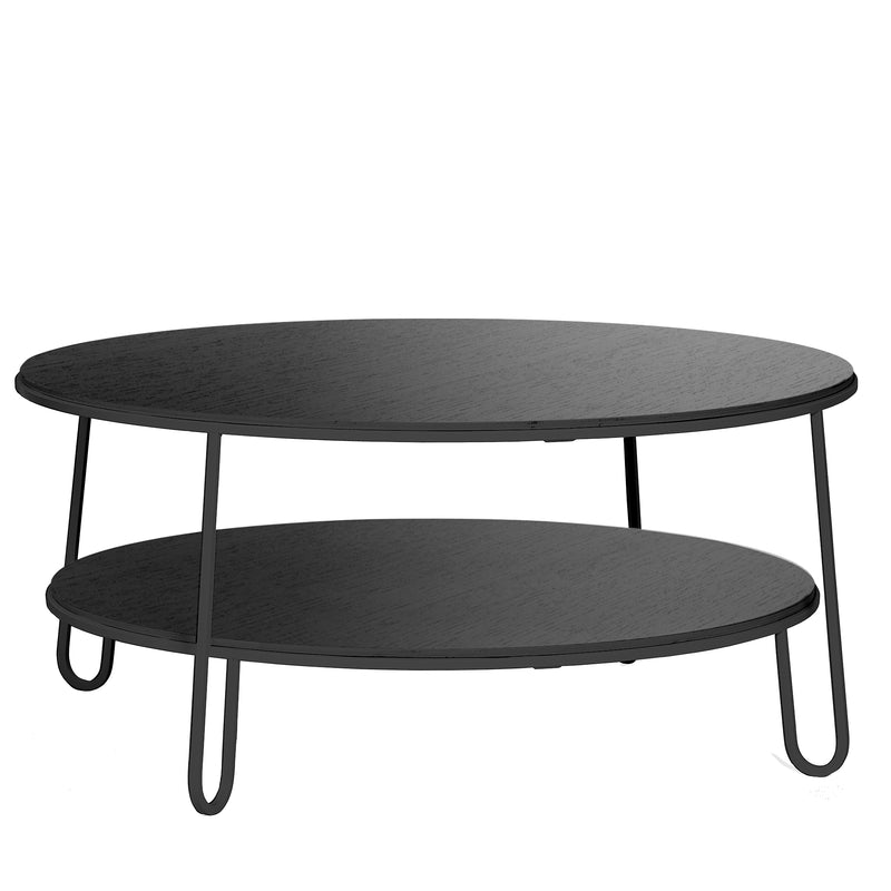 Hartô - Eugénie Couchtisch | 90 cm / Eiche schwarz