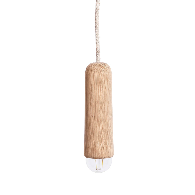 Hartô - Luce Pendelleuchte | small long / Eiche