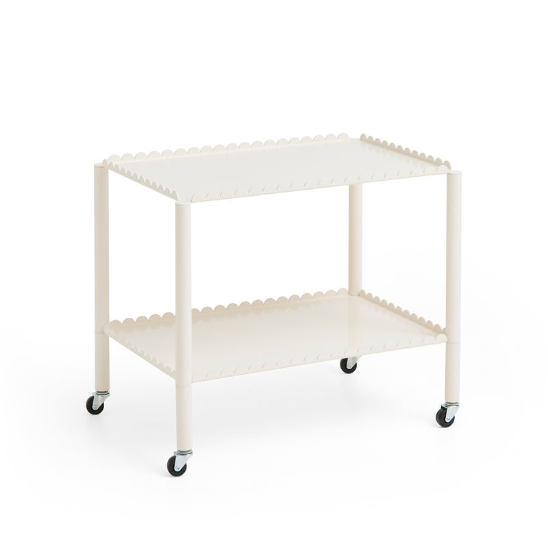 HAY - Arcs Trolley | niedrig / eggshell