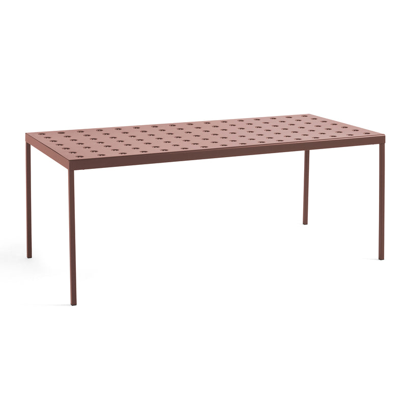 HAY - Balcony Esstisch | 190 x 87 cm / ironred