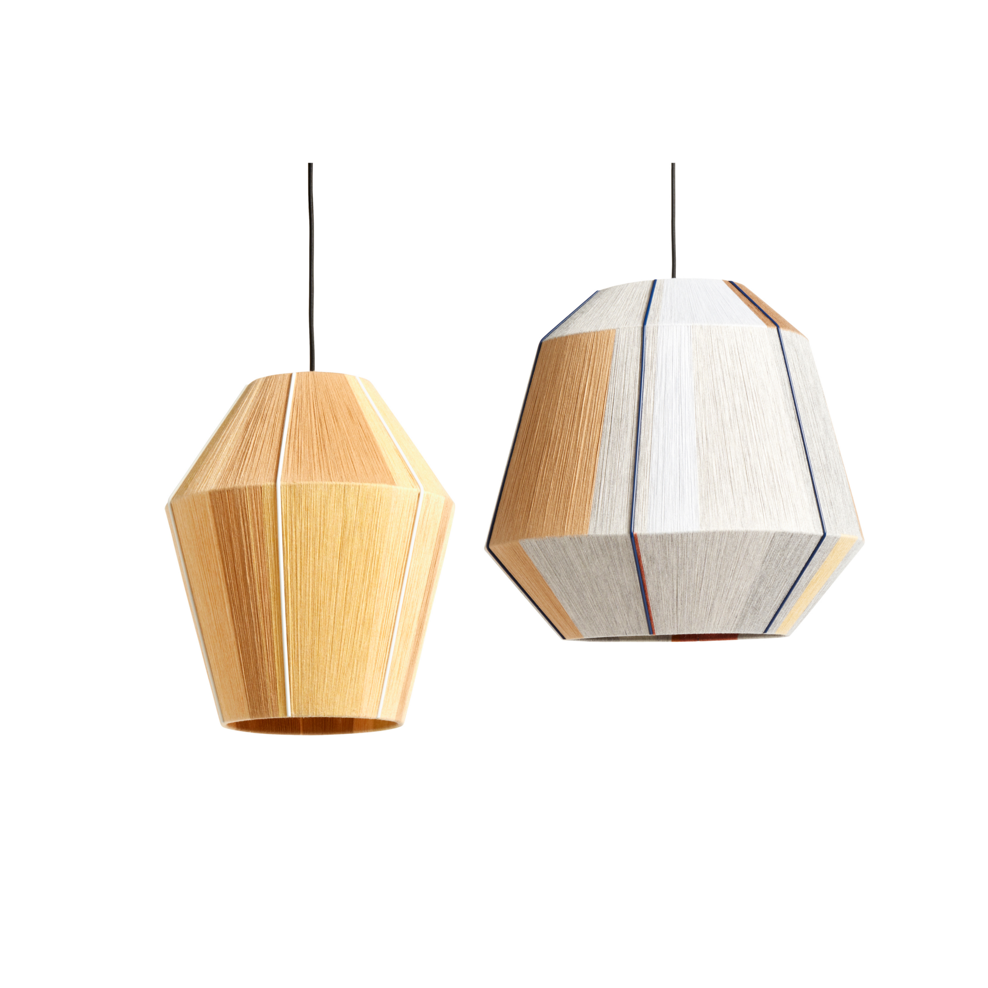 HAY - Bonbon Lampenschirm | Ø 32 x H 38 cm / yellow melange