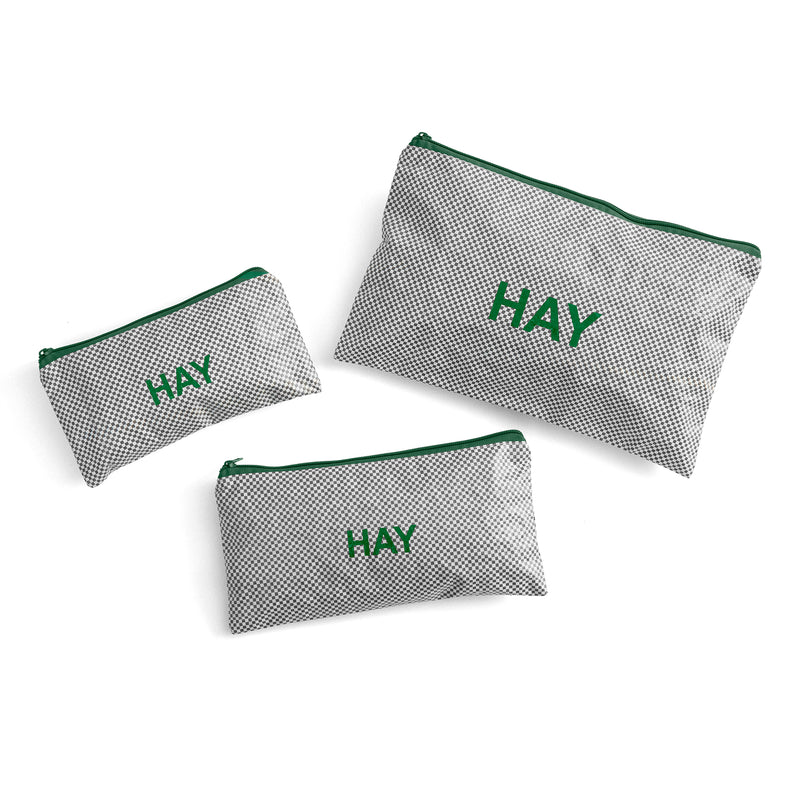 HAY - Candy Mono Kulturbeutel | flach / grey