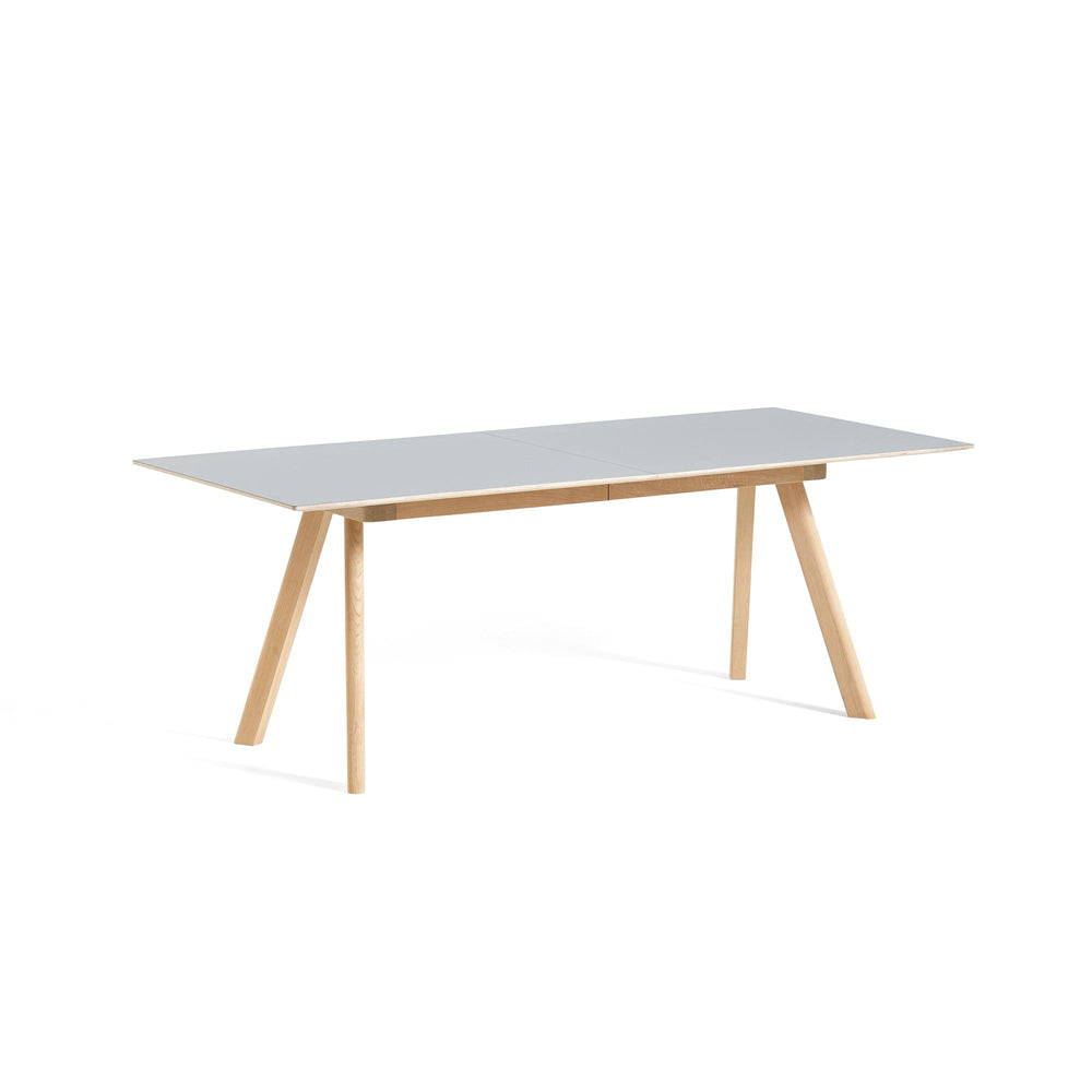 HAY - Copenhague CPH30 Esstisch (ausziehbar) | 160/310 x 80 cm / grau / Eiche matt lackiert
