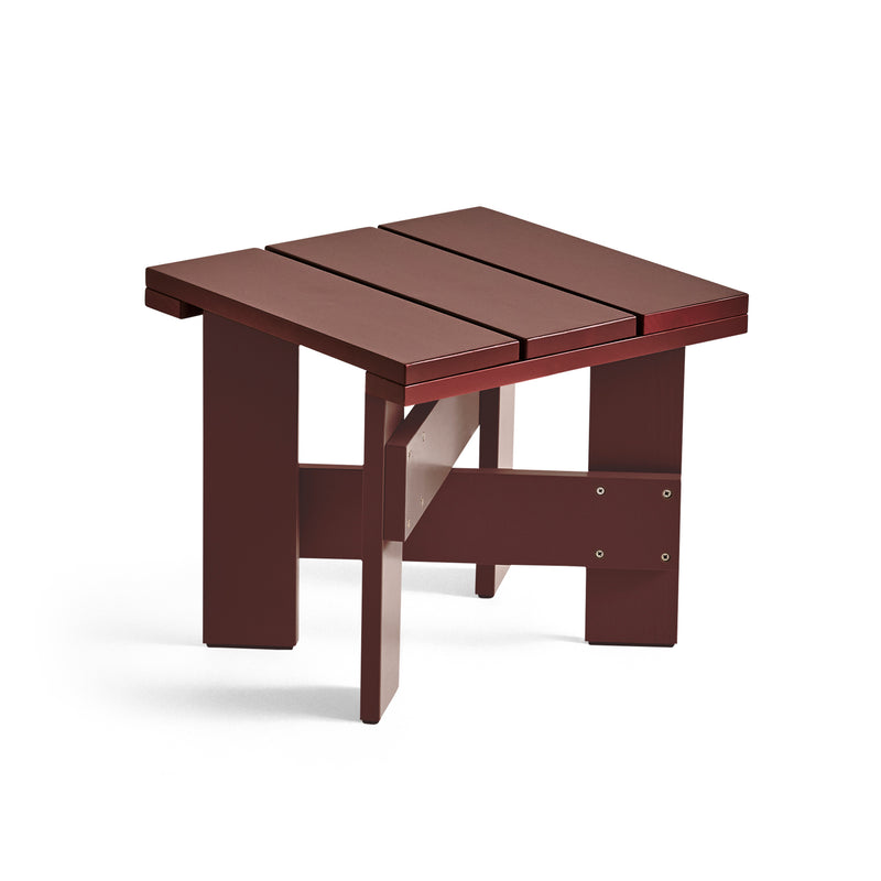 HAY - Crate Beistelltisch | L 45 cm / iron red