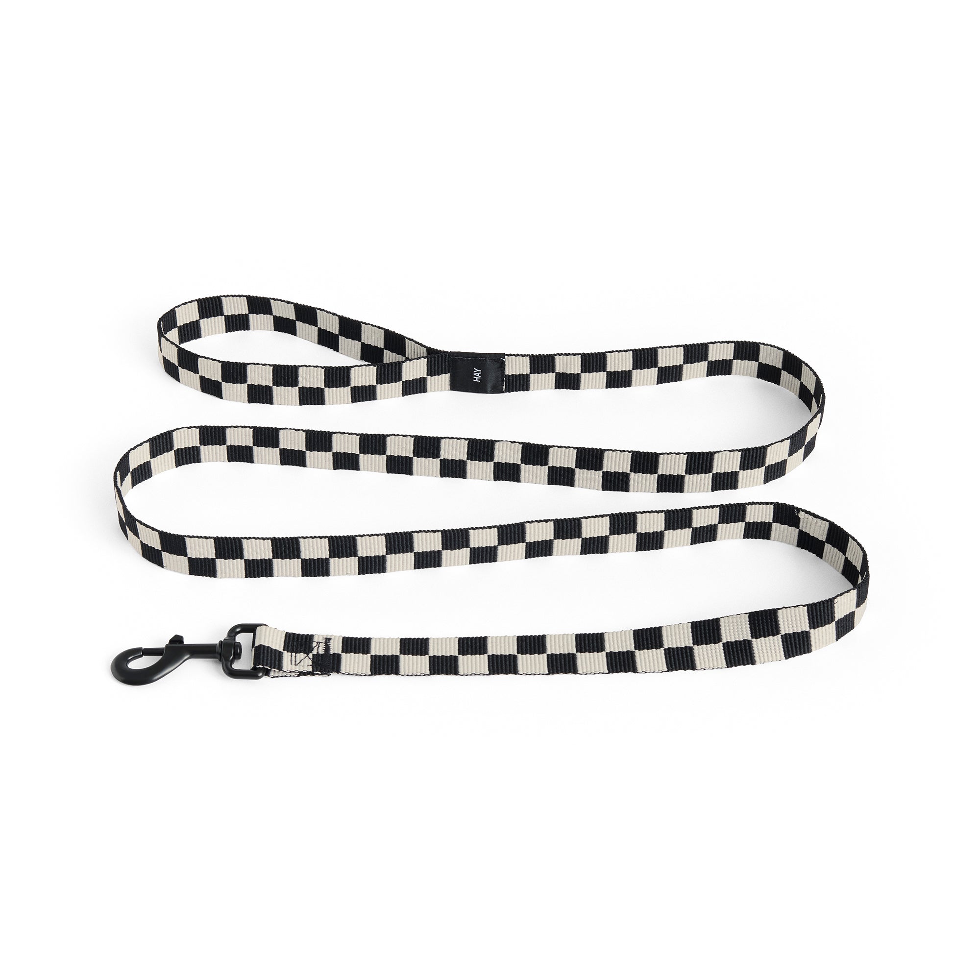 HAY - Dogs Hundeleine | M/L / check black/white
