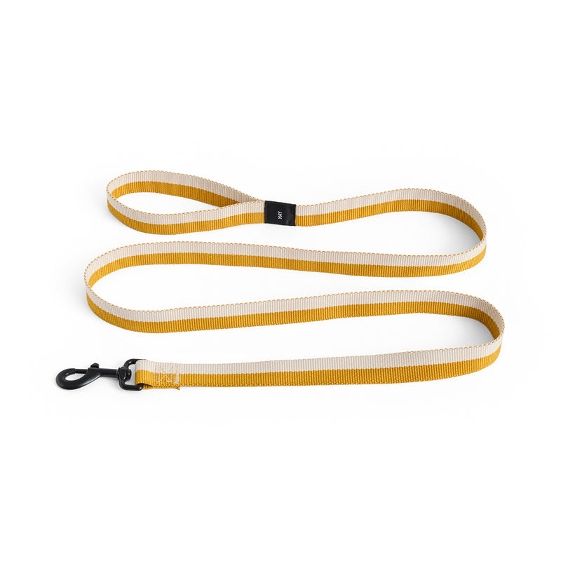 HAY - Dogs Hundeleine | M/L / off-white/ochre